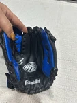 Franklin Blue & Black 9.5 Baseball Glove Model 4510 Tball Youth Adjustable. Fixed Price $8.50.