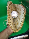 Revelation Baseball Mitt Model G1340 Approximately 11" Professional. Fixed Price $35.00.