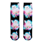 Unicorn Cat Photo Print Crew Socks. Fixed Price $9.99.