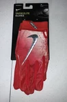Nike Vapor Elite Baseball Batting Gloves Red Size Adult Medium New Reg $50. Fixed Price $23.40.