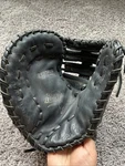 Rawlings R115FBB Black Broken-in Glove 11.5 Baseball First Mitt Left Throw. Fixed Price $64.99.