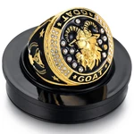 Highergo 10 Pcs Goat Championship Trophy Ring Display Neck Chain Stand. Fixed Price $107.13.