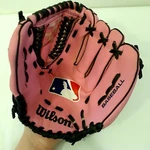 Wilson A200 Youth Glove 10 3/4" Softball Left Hand Tee Baseball Mitt Pink. Fixed Price $19.99.
