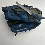 Rawlings Savage Baseball Glove Youth S10GRY Blue Gray Lht / Right Hand. Fixed Price $7.49.