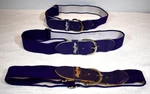 Rawlings Baseball Softball Deep Purple Belts (3) Youth/adult, Adjustable 26"-42". Fixed Price $9.77.