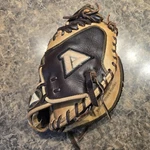 Akadema APM43 Torino Series 33 Inch Baseball Glove (catcher) Rht Brown/tan. Fixed Price $160.00.