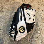 Wilson A500 Siren 12" Fastpitch Softball Glove Lht Black White Leather If $75. Fixed Price $44.96.