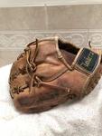 Nokona Pro-line TST60 11 Trapeze Baseball Softball Glove Left Throw Relaced. Fixed Price $175.00.