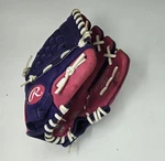 Rawlings Baseball Youth T-ball Glove 10" HFP10PPUR Pink/purple Leather. Fixed Price $9.99.