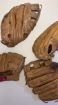 Rawlings Wilson National Vintage Baseball Gloves Lot 4 Professional Model. Fixed Price $209.00.