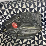 Rawlings Baseball Glove RBG36B 12.5 Holdster Black Leather Right Hand Throw. Fixed Price $15.20.