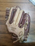 Spalding 42-3092 Crown Back Left Hand Thrower Glove 13" 100% Nylon Stitched. Fixed Price $6.00.