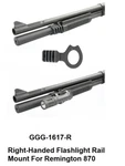 GGG-1617-R Flashlight Rail Mount For Remington 870 12GA Right Hand New. Fixed Price $36.94.