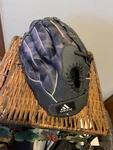 Adidas Ts 1150NGT Rht Basebal Glove/mitt Black Grey Camo. Fixed Price $15.00.