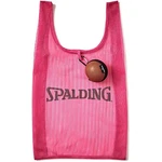 Spalding Basketball Mesh Bag Carrier Magenta W/ Carabiner Pouch. Fixed Price $38.00.