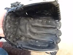 Easton Baseball Glove, 1/2 Pattern, BMX125K. Fixed Price $10.95.