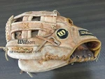 Wilson Boss (A9842) Leather Baseball, Softball Glove Left Handed Thrower. Fixed Price $16.00.