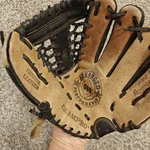 Champro Baseball Glove AP-560 Genuine Leather Advanced Performance Black Tan. Fixed Price $21.89.