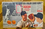 Vintage 1963 Kaline Detroit Wilson A2000 / A2920 Baseball Glove Advertisement. Fixed Price $7.99.