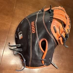 Wilson A2000 MC24 Model 12" Right Firstbase Mitt Baseball Glove Rht. Fixed Price $199.99.