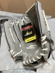 Rawlings Softball Youth Sure Catch Glove Inch Lht Gray Leather SCSB12PU. Fixed Price $29.95.