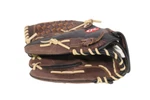 Rawlings RL130B Brown Leather Shell Cushioned Gold Baseball Glove Rht. Fixed Price $18.99.