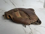 Vintage Brand X Catchers Mitt Glove 12 Brown Leather Baseball Custom Built. Fixed Price $42.75.