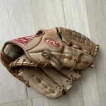 Vintage (1990S) Rawlings XPG120S Inch Brown Leather Baseball Glove 5 Finger. Fixed Price $85.00.