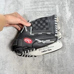 Rawlings Adult 12.5 Inch Lefty Softball Glove RSB125GB Basket Web Leather Palm. Fixed Price $27.90.