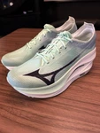 Mizuno Wave Rebellion Pro Green Black Men Unisex Racing Running U1GD2530-01. Fixed Price $160.00.