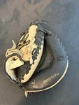 Mizuno Prospect GXC105 Youth Catchers Mitt 32.5 Inch Tan Black Leather Baseball. Fixed Price $25.00.
