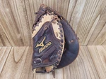Mizuno Gxc 93 Catchers Mitt Pro-scoop Franchise Leather Baseball Glove 33.5" Rht. Fixed Price $59.99.