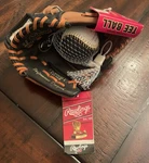 Rawlings PL950BT 9.5 Inch T-ball Baseball Glove & Player Series Gold Nwt. Fixed Price $16.69.