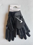 Nike Alpha Batting Gloves Youth Unisex Size Lg Black/black/grey (INV324). Fixed Price $19.54.