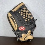 Rawlings Baseball Glove RFP125 Black Fastpitch Leather Web Player Preferred Lht. Fixed Price $38.47.