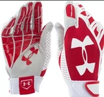 Under Armour Women's Motive Softball Fastpitch Batting Gloves Red 1299549-600. Fixed Price $34.99.