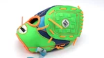 Franklin Tee Ball Glove 22825 Size 9 1/2 Green Orange Right Hand Throw. Fixed Price $10.99.