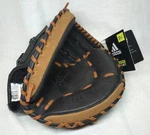 Adidas Youth Catcher's Mitt TS3150BR Rht Black New With Tags Right Hand Thrower. Fixed Price $50.00.