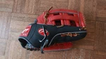 Rawlings PROHARP34SN 13 Inch Baseball Glove Black Red Rht Hoh - Heart Of Hide. Fixed Price $279.99.