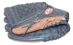 Rawlings Renegade Rsb RS1400 Baseball Softball Glove Black Tan Leather Lht. Fixed Price $17.99.