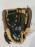 Rawlings Youth Baseball Glove Sure Catch 10" Black/tan Leather Shell H100BB Rht. Fixed Price $14.87.