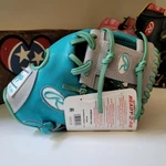 New 11.5" Rawlings PROR204-2TEG Heart Of The Hide Baseball Glove Right Hand. Fixed Price $199.99.