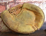 Vintage 1950S Hawthorne 60-4088 Leather Catchers Mitt Baseball Glove. Fixed Price $29.95.