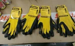 4 Pair Dewalt Radians Yellow/black Universal Rubber Grip Work Gloves Xl. Fixed Price $29.88.
