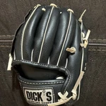 Dicks Sporting Goods Black 8" Inch BYGB20-Z Youth Kid First Baseball Glove. Fixed Price $9.99.