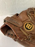 Wilson A2330 George Brett Signature Model Leather Baseball Glove Vintage Rht 12. Fixed Price $22.49.