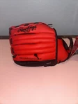 Rawlings PL110S Red 11" Inch Youth Tee Baseball Glove - Nwt. Fixed Price $20.00.