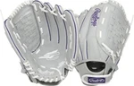 12 Inch Youth Softball Glove Rawlings Sure Catch For Ages 4 To 10 Grey Purple. Fixed Price $59.49.