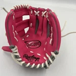 Rawlings Pink Baseball Softball Glove PL90PSM Youth Players 5-7 Series Rht. Fixed Price $12.77.