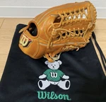 Used Wilson Baseball Outfield Glove Rh. Fixed Price $165.00.